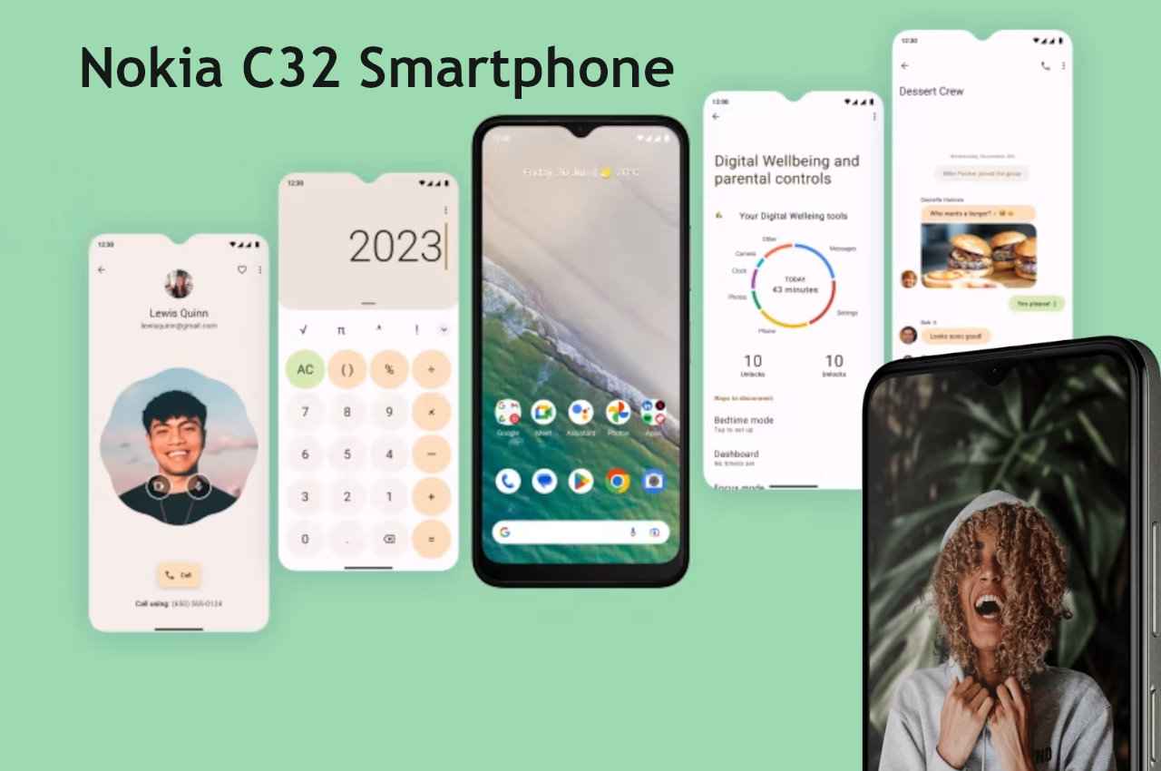 नया Nokia C32 स्मार्टफोन लॉन्च, 9500 रुपए से भी कम में मिलेंगे महंगे फोन वाले सारे फीचर्स!