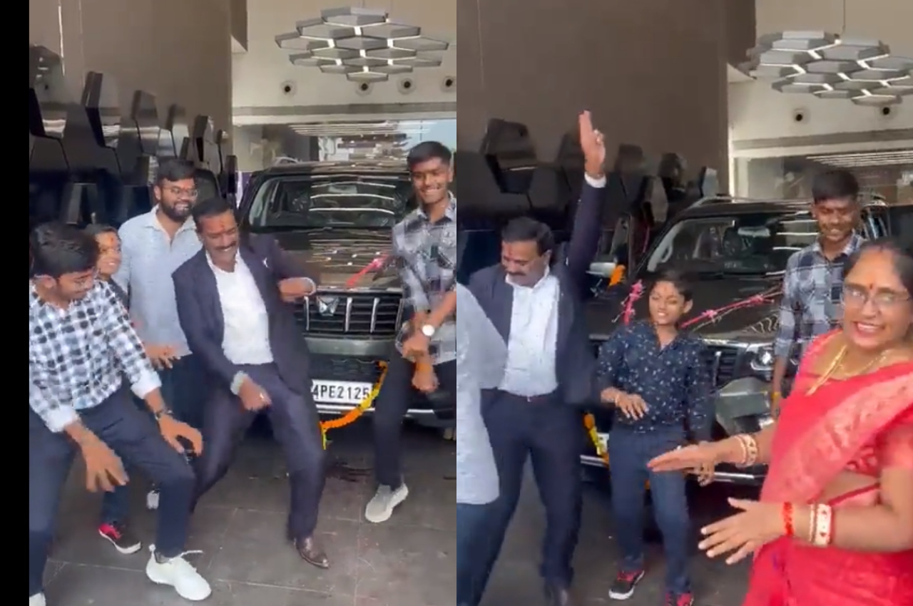 viral video, anand mahindra off beat video