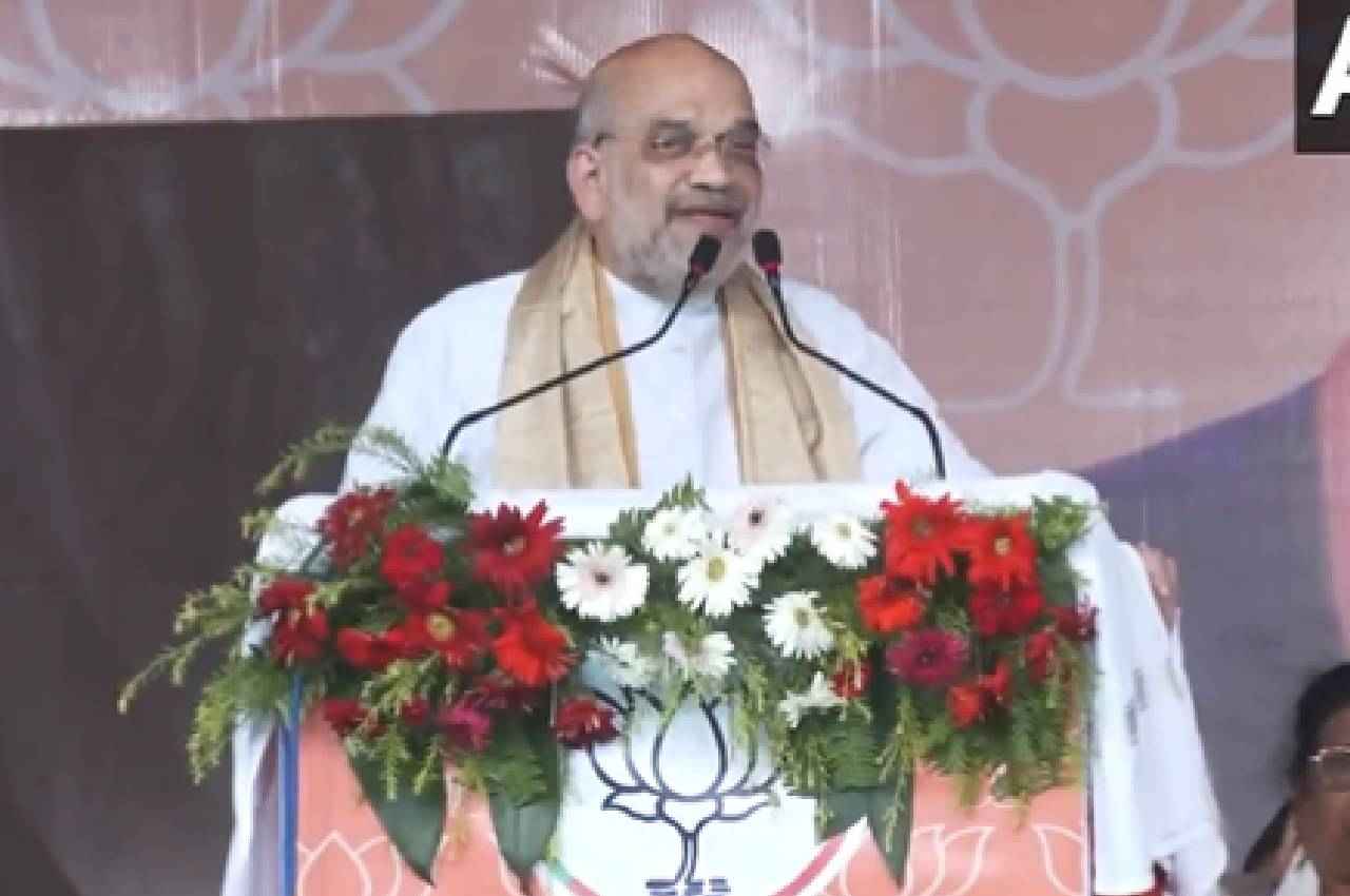 Amit Shah, Ashok Dham, Amit Shah in Bihar, Amit Shah Bihar visit, Amit Shah in Lakhisarai