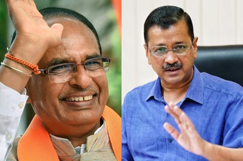 Arvind Kejriwal Shivraj Singh Chauhan