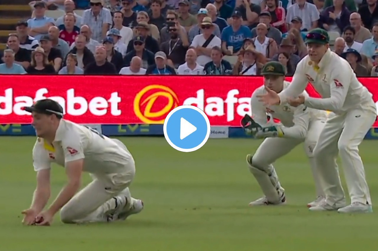 Ashes 2023 Cameron Green Catch