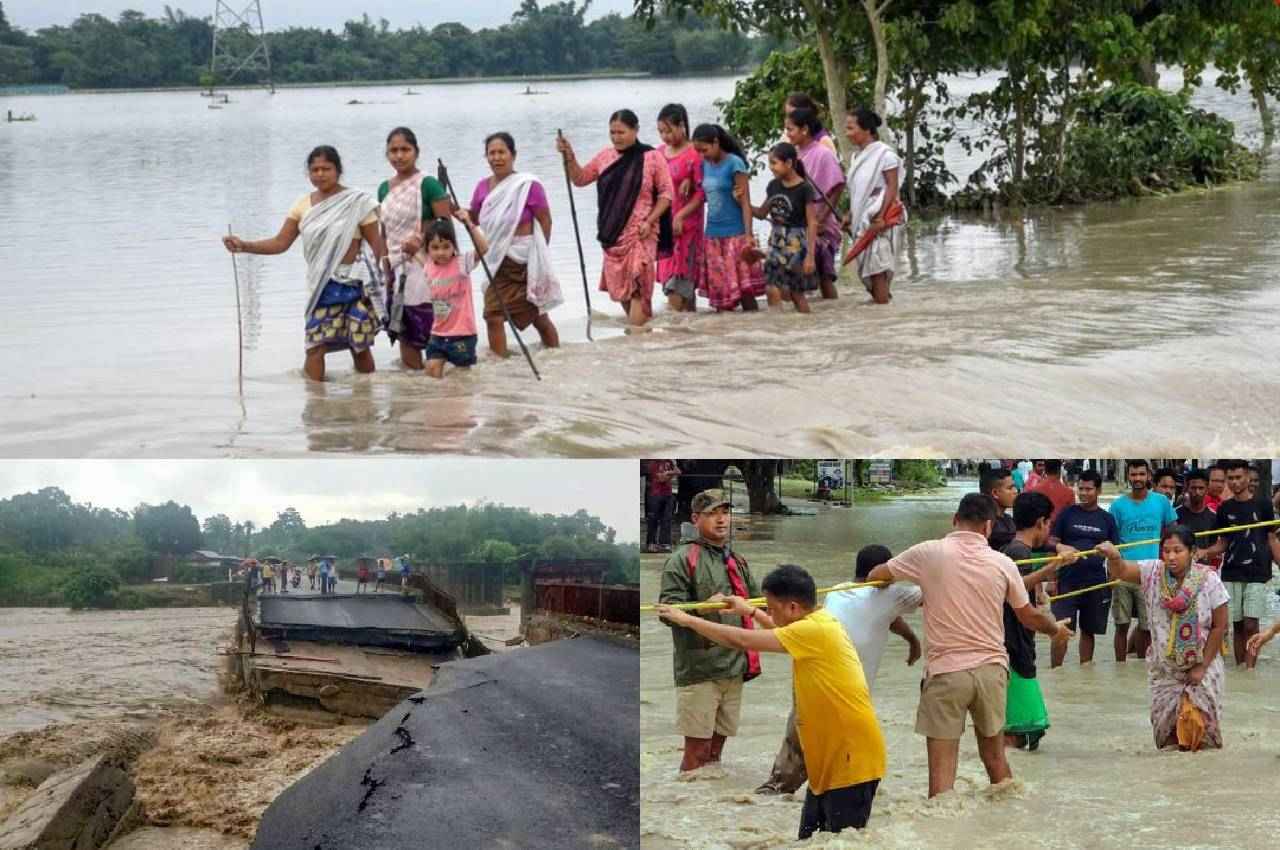 Assam Floods: असम में बाढ़ से स्थिति गंभीर, करीब 5 लाख लोग प्रभावित; ब्रह्मपुत्र समेत कई नदियां खतरे के निशान के ऊपर
