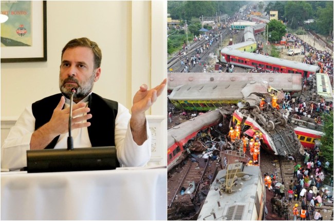 Rahul Gandhi In US, Congress, NewYork, Balasore Train Tragedy, Odisha Train Accident, Narendra Modi, BJP Govt