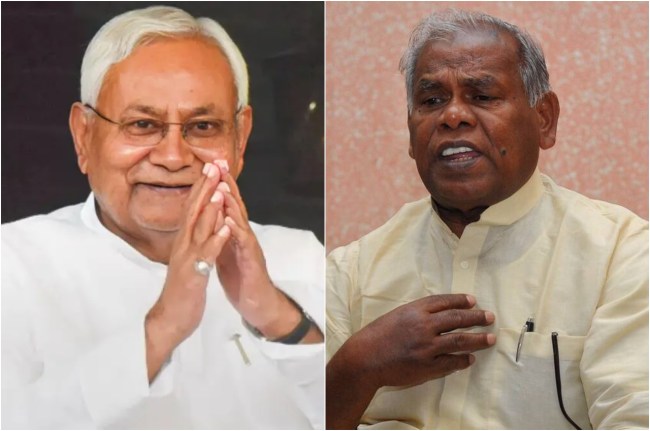 Jitan Ram Manjhi and Nitish Kumar