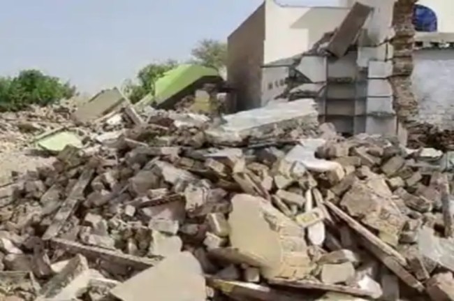 Bikaner, Buldozer Action Against gangster