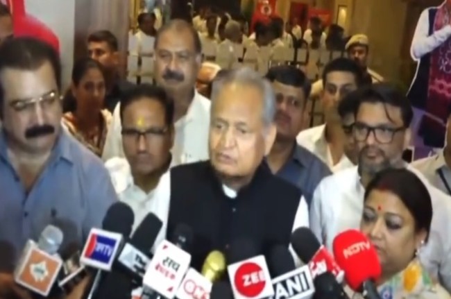 CM Ashok Gehlot On ED Raids CM Ashok Gehlot On ED Raids