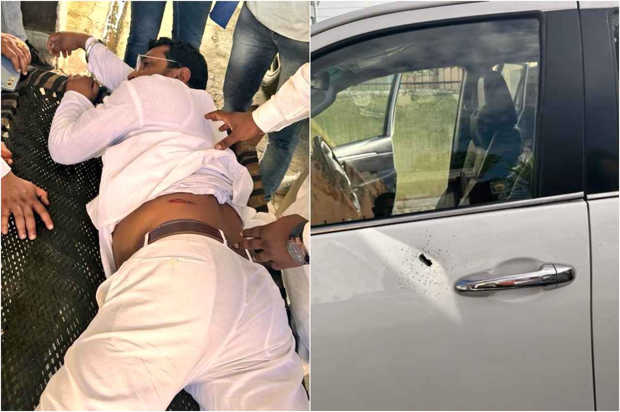 Attack On Chandrashekhar: भीम आर्मी चीफ चंद्रशेखर पर जानलेवा हमला, कार को छेदते हुए पेट को छूकर निकली गोली
