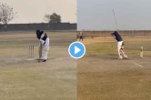 Cheteshwar Pujara practice video