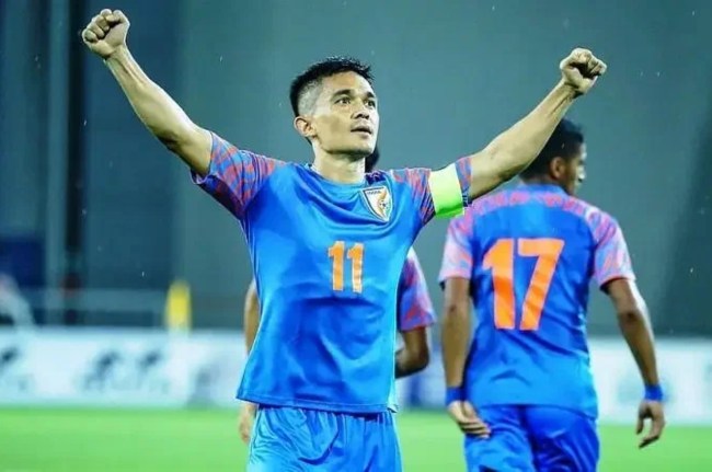 IND vs PAK Football Sunil Chhetri