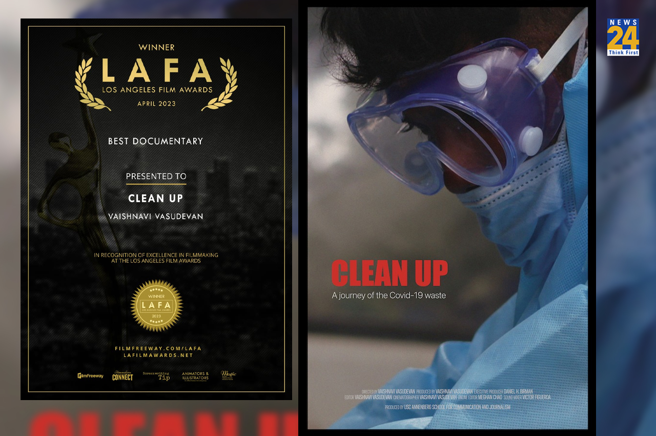 los angeles film awards 2023, clean up, Vaishnavi Vasudevan