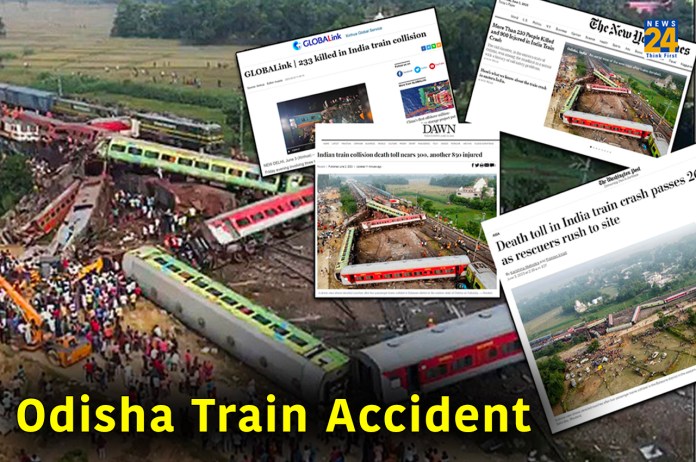 Odisha train accident, Foreign coverage on train Accident, International Media, New York Times, Washington Post, Dawn, Xinhua