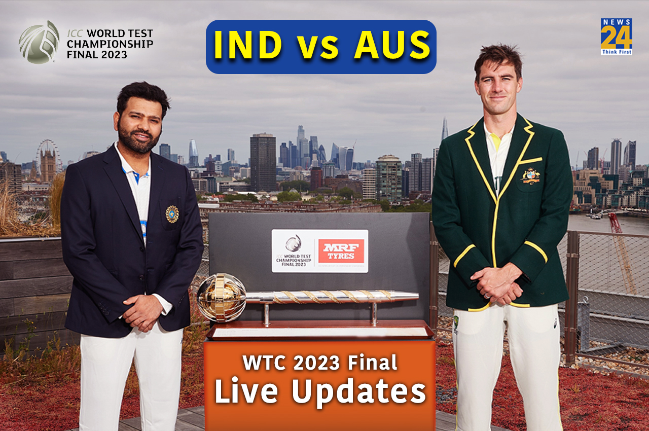 WTC 2023 Final IND vs AUS Live Updates