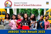 JKBOSE 10th Result 2023