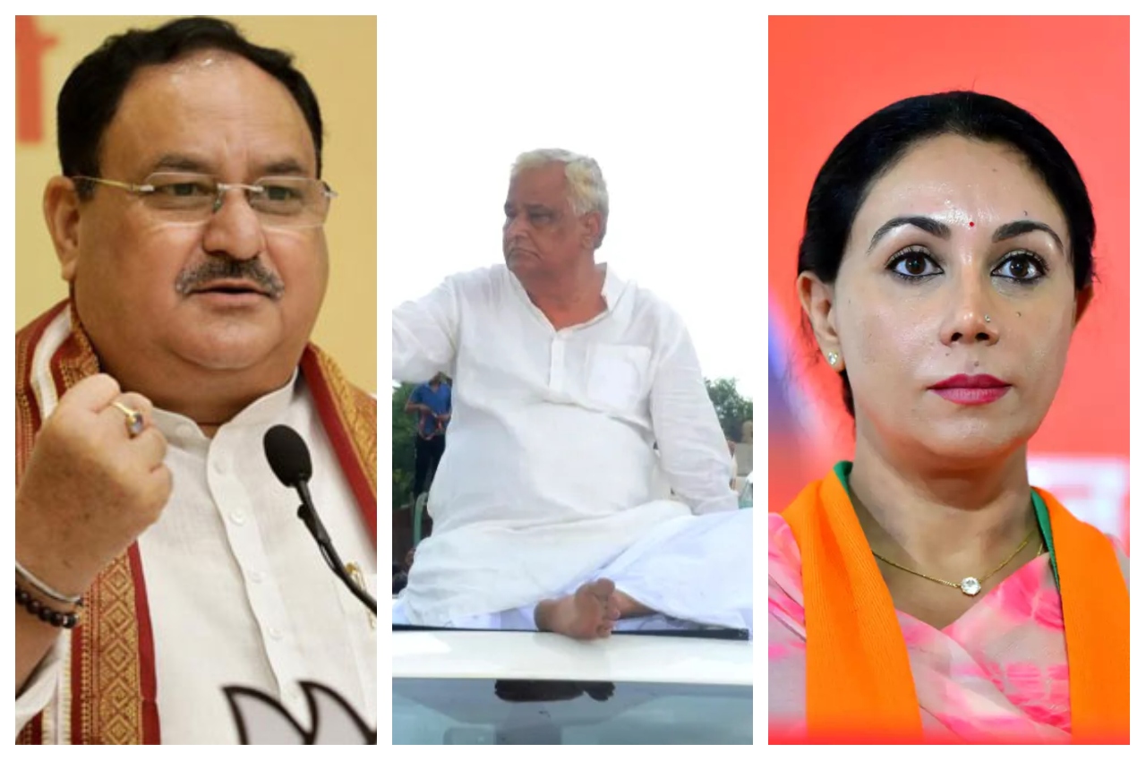 JP Nadda New Team, Kirodilal Meena, Diya Kumari