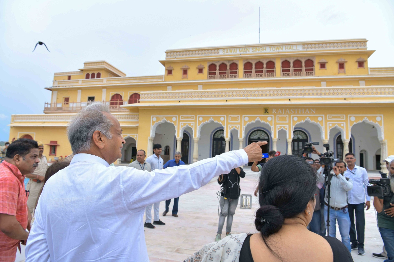 Jaipur, CM Ashok Gehlot Inspected Development Works