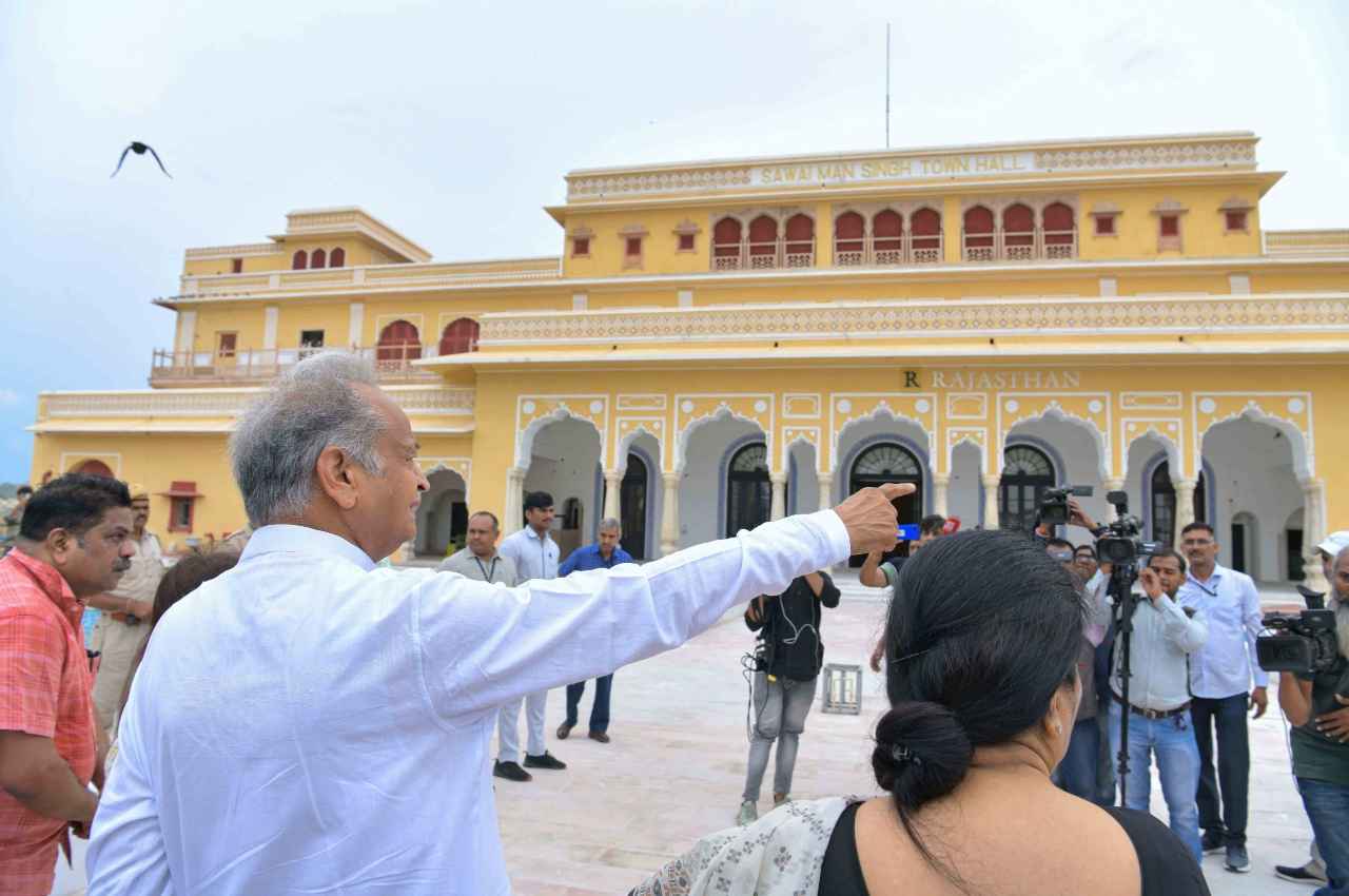 Jaipur, CM Ashok Gehlot Inspected Development Works