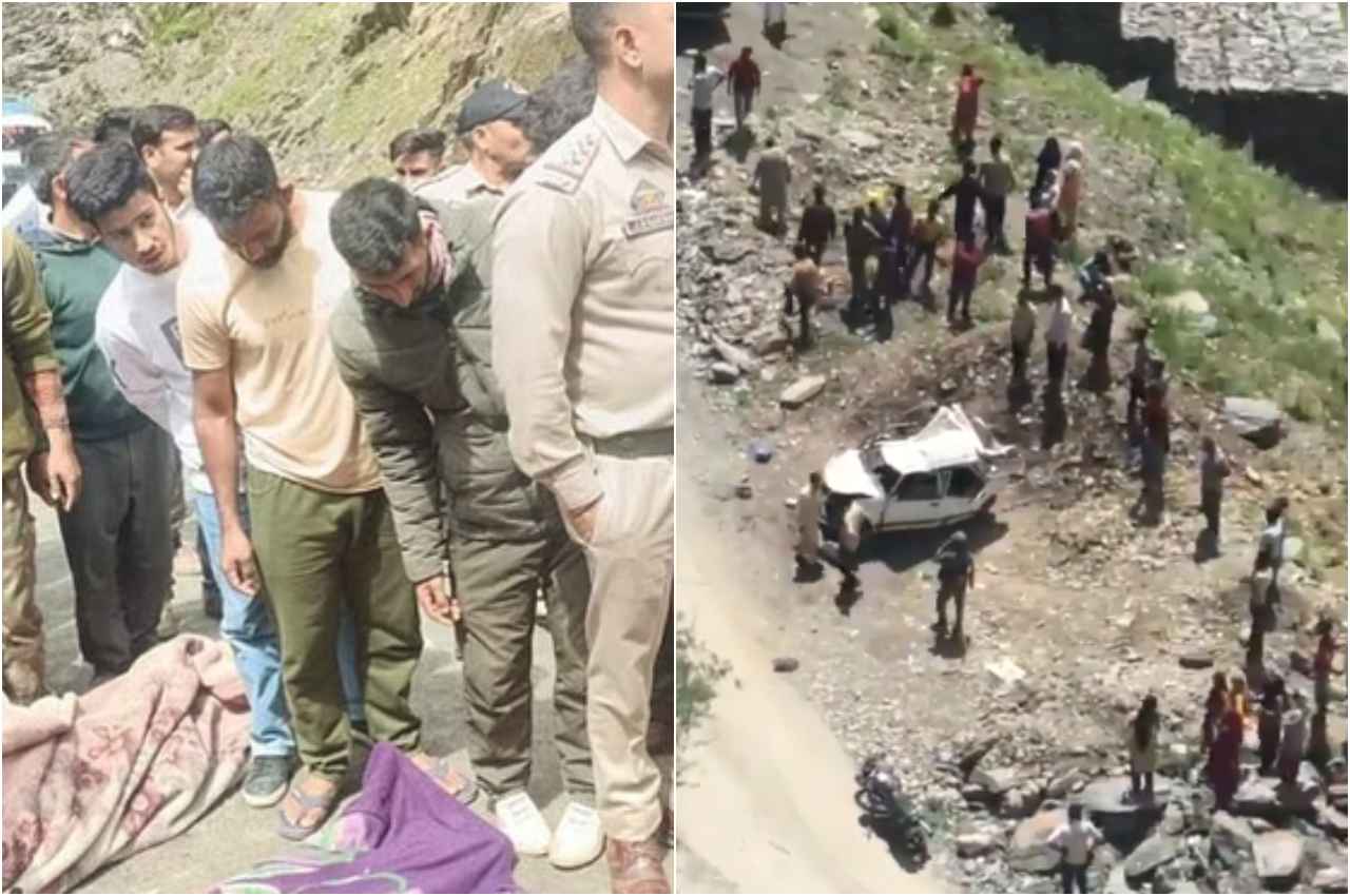 J&K Road Accident: जम्मू-कश्मीर में तीन गाड़ियां गहरी खाई में गिरीं, 8 की मौत, 17 घायल