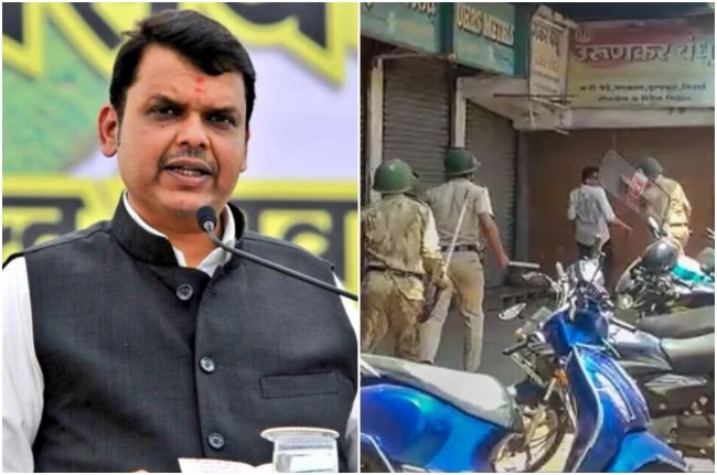 Kolhapur Violence, Aurangzeb Poster, kolhapur protest, maharashtra news, devendra fadnavis