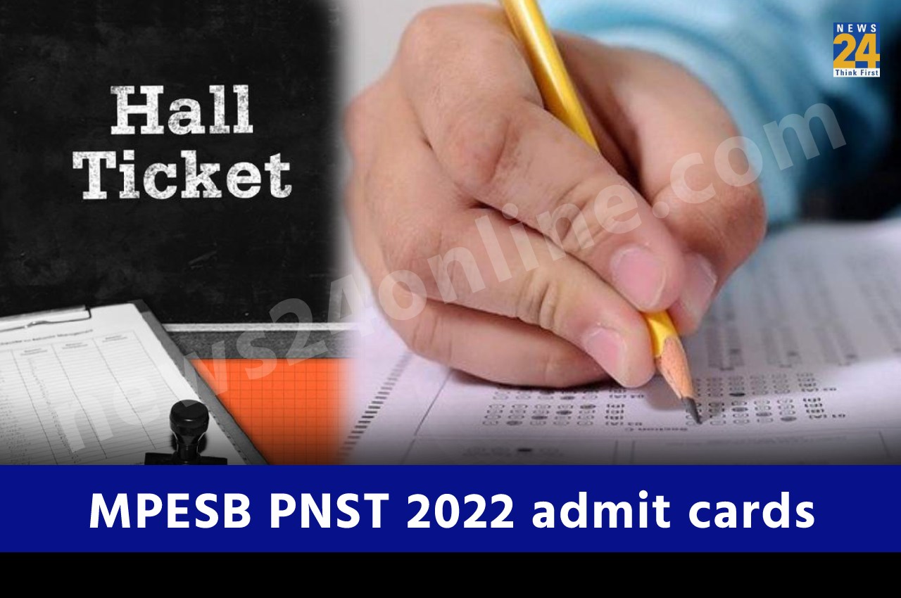 MPESB PNST admit card 2023