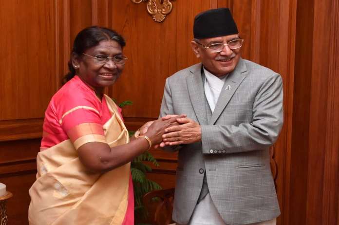 Nepal PM India Visit, Prime Minister Pushpa Kamal Dahal, President Murmu, PM Modi