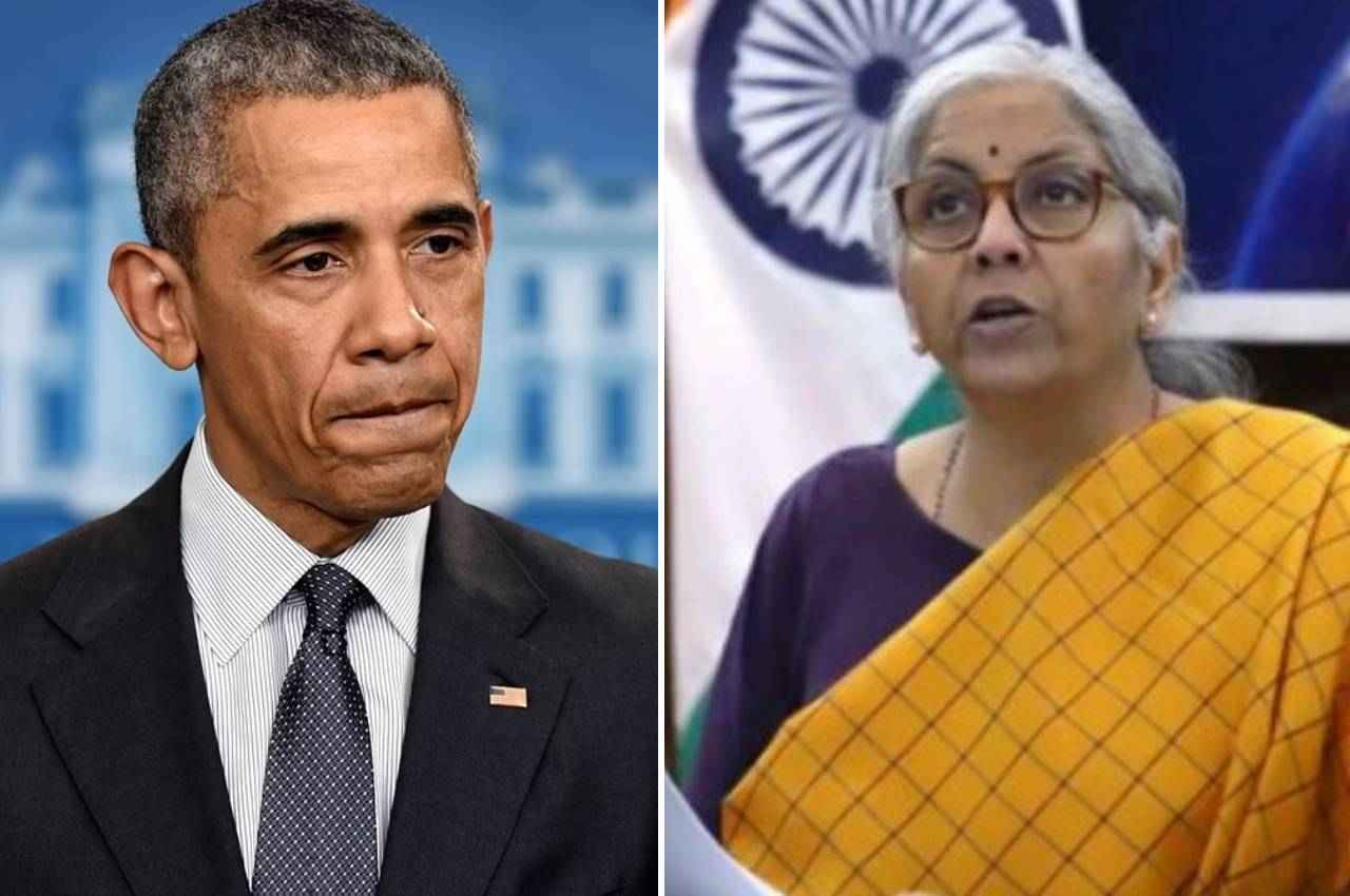 अमेरिका के पूर्व राष्ट्रपति बराक ओबामा पर निर्मला सीतारमण का पलटवार, जानें वित्त मंत्री ने क्या कहा?