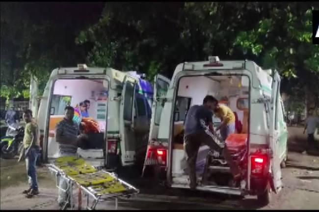 Odisha Bus Accident Odisha Bus Accident, Gunjam news, Bus Accident, Digpahandi, MKCG Medical College, Berhampur