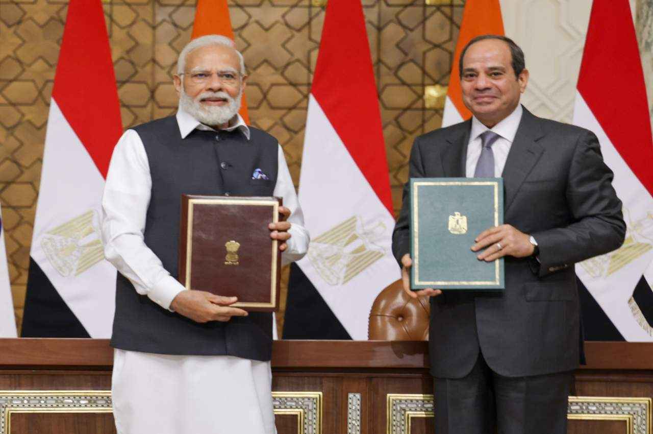 PM Modi Egypt Visit: भारत और मिस्र के बीच इन खास समझौतों पर हुए हस्ताक्षर; यात्रा पूरी होने पर पीएम मोदी ने किया ट्वीट