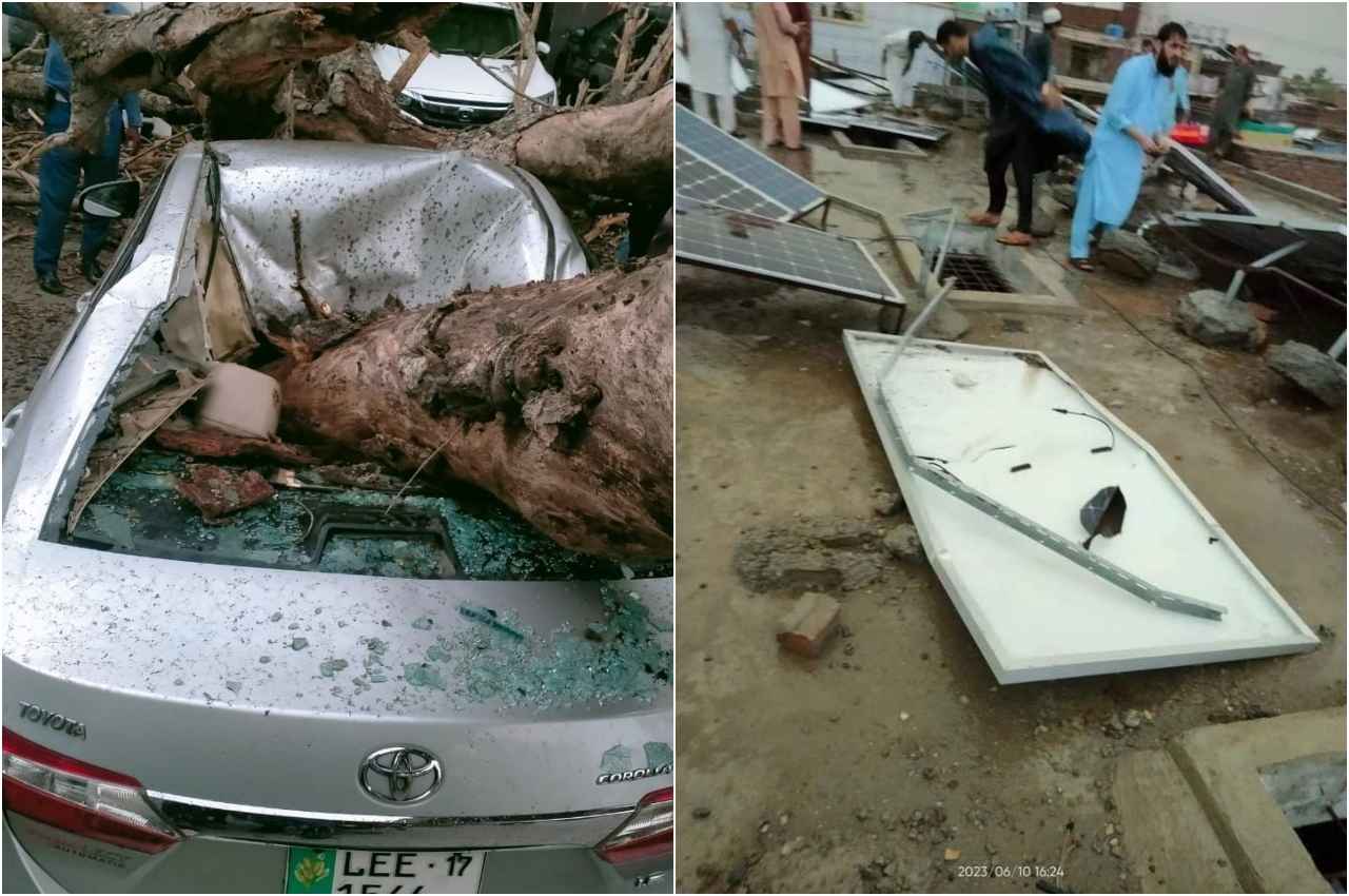 पाकिस्तान पर Biparjoy की आफत: आंधी-बारिश में 8 बच्चों समेत 27 की मौत, चार जिलों में इमरजेंसी घोषित