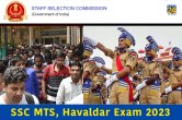 SSC MTS, Havaldar Exam 2023