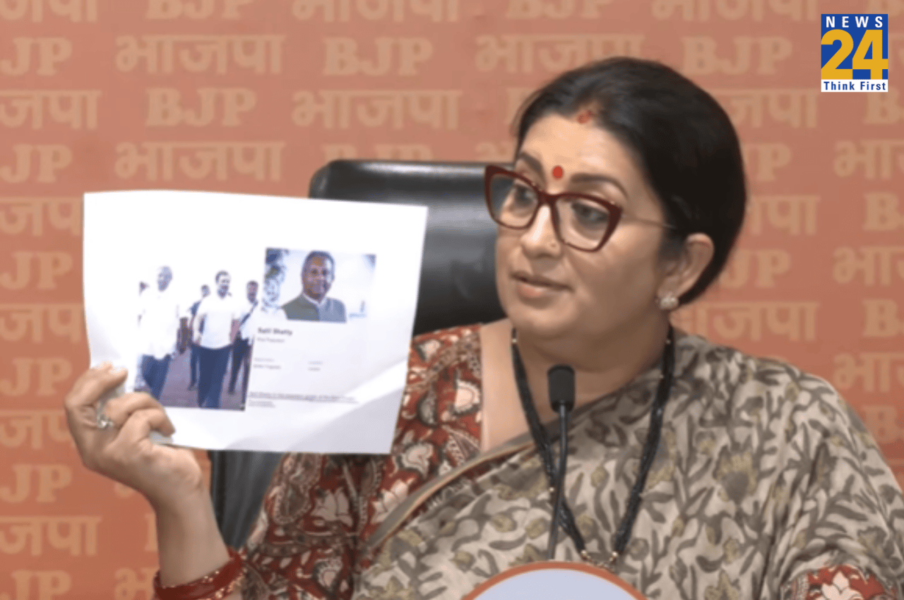 'देश विरोधियों से मिले राहुल....', स्मृति ईरानी ने कांग्रेस नेता के अमेरिका दौरे पर साधा निशाना