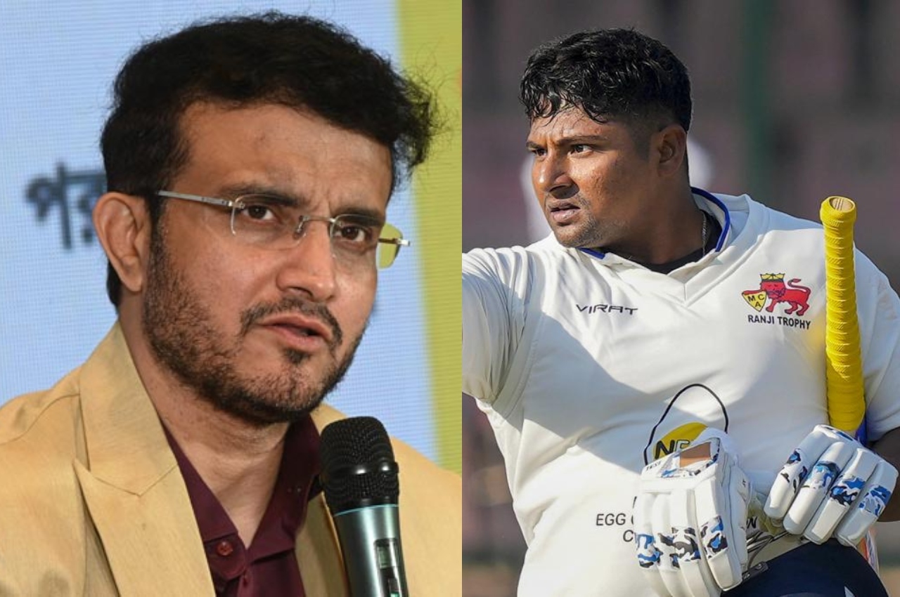 Sourav Ganguly Sarfaraz Khan