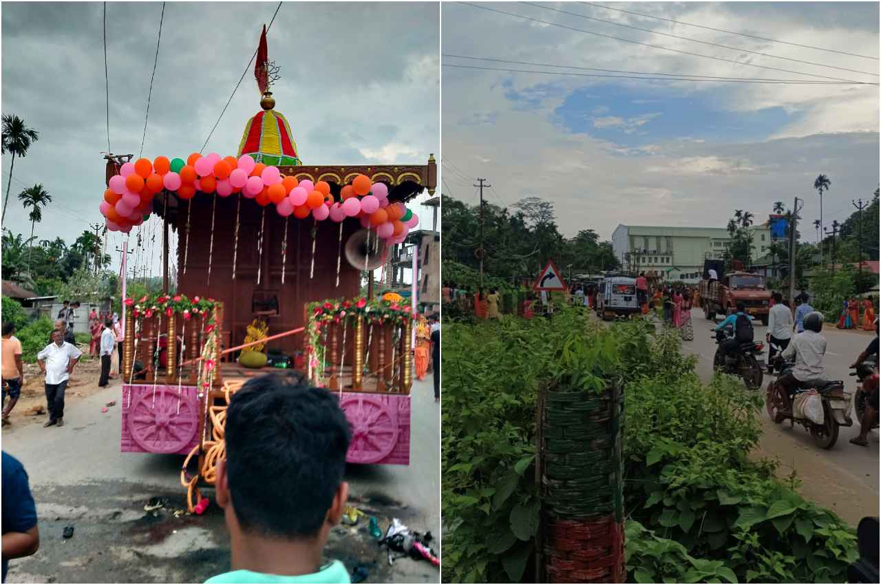 Tripura Electrocution: त्रिपुरा में हाइटेंशन की चपेट में आया रथ, दो बच्चों समेत छह की मौत, 15 घायल