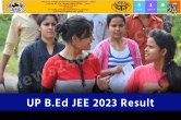 UP B.Ed JEE 2023 Result