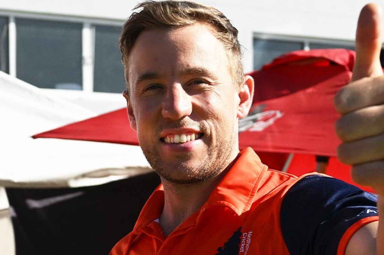 WI vs NED logan van beek