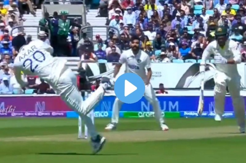 WTC Final 2023 IND vs AUS Axar Patel run out Mitchell Starc
