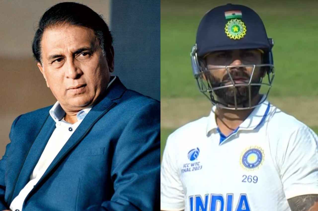 विराट कोहली पर भड़के सुनील गावस्कर, शॉट सलेक्शन को लेकर कही बड़ी बात