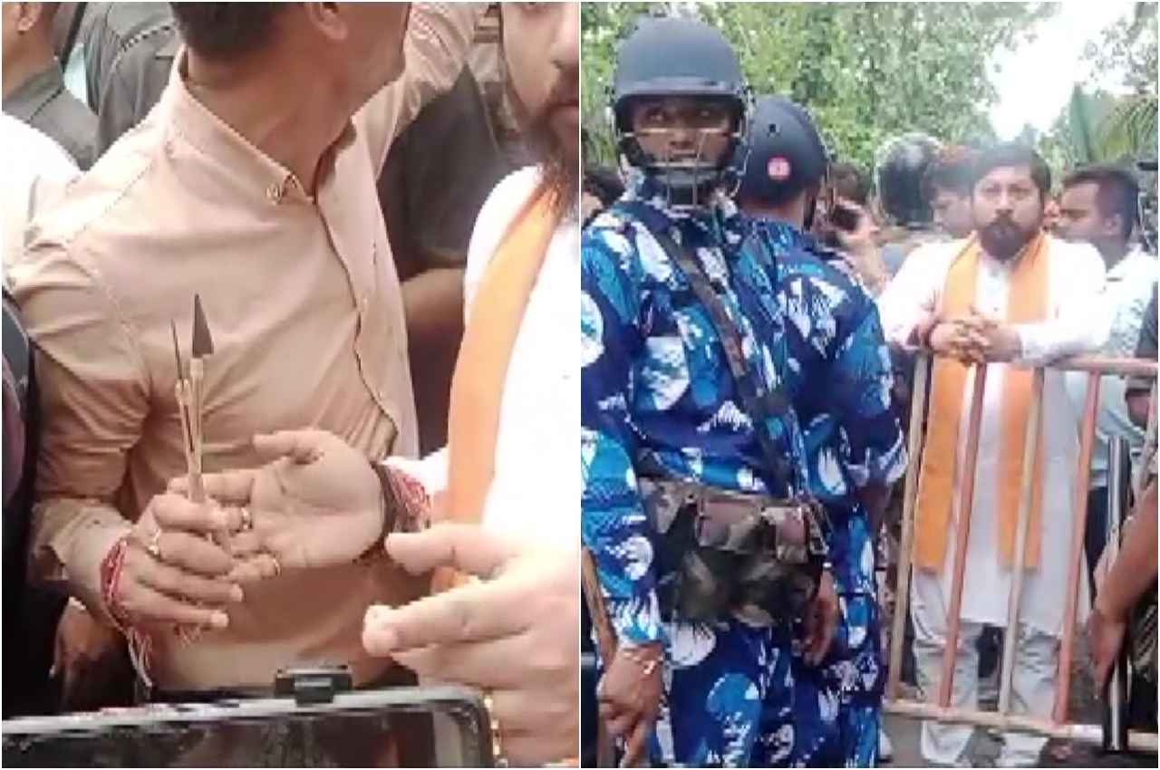 West Bengal: कूचबिहार में गृह राज्य मंत्री नीशीथ प्रमाणिक की कार पर तीर-बम से हमला, बोले- बंगाल में अराजकता का माहौल