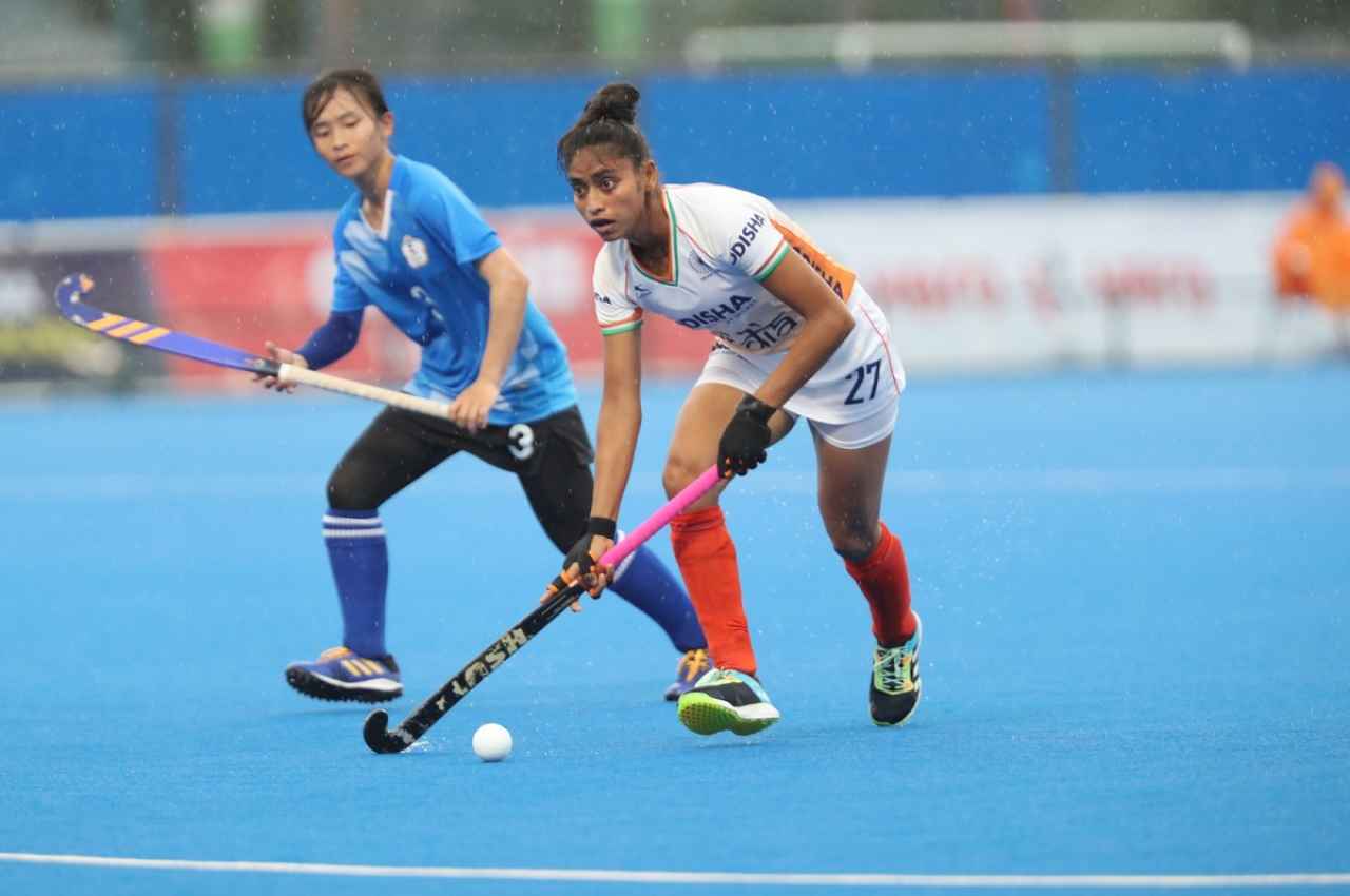 Women's Junior Hockey Asia Cup 2023: भारतीय टीम ने चीनी ताइपे को 11-0 से रौंदा, सेमीफाइनल में बनाई जगह