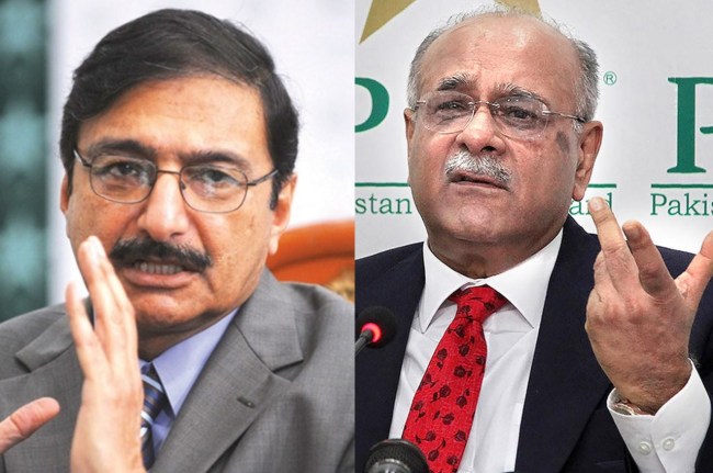 Zaka Ashraf Najam Sethi