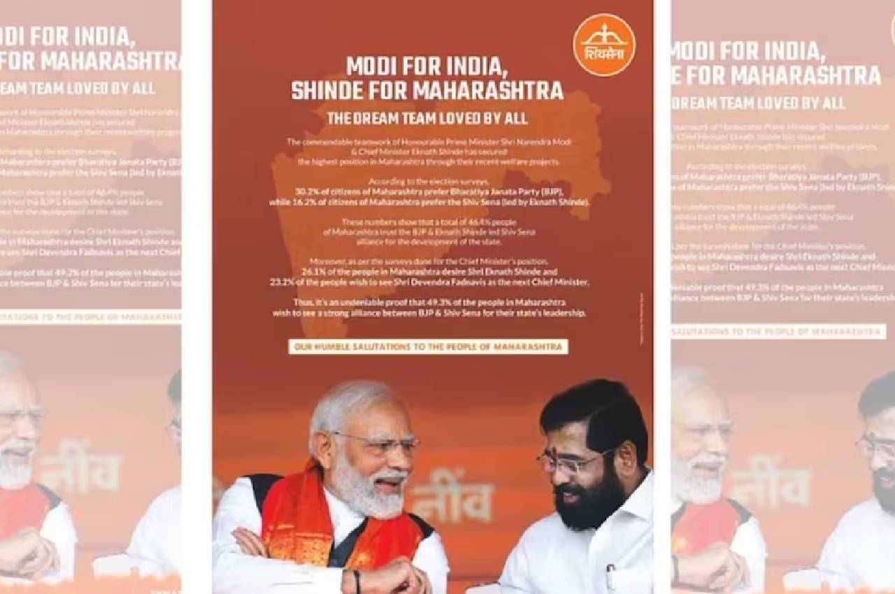 Bal Thackeray, CM Eknath Shinde, Maharashtra government advertisement, Shinde government advertisement, advertisement controversy, Modi Shinde