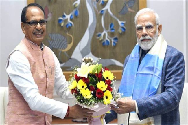cm shivraj responsibility welcoming pm modi cm shivraj responsibility welcoming pm modi