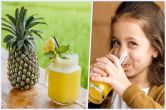 pineapple juice Benefits for Children