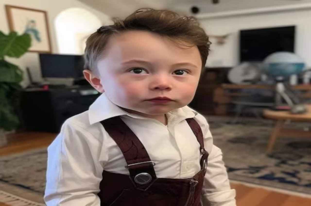 elon musk baby photo generated by AI Elon Musk, Artificial Intelligence, AI, Twitter