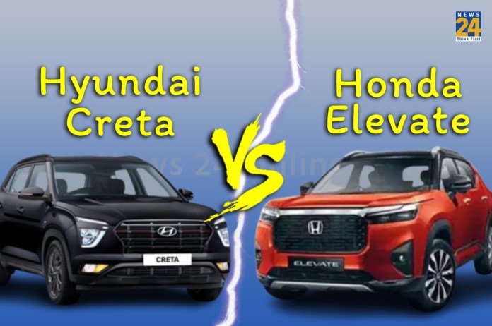 Honda Elevate VS Hyundai Creta, Honda Elevate price, Hyundai Creta mileage, suv cars, auto news, cars under 12 lakhs