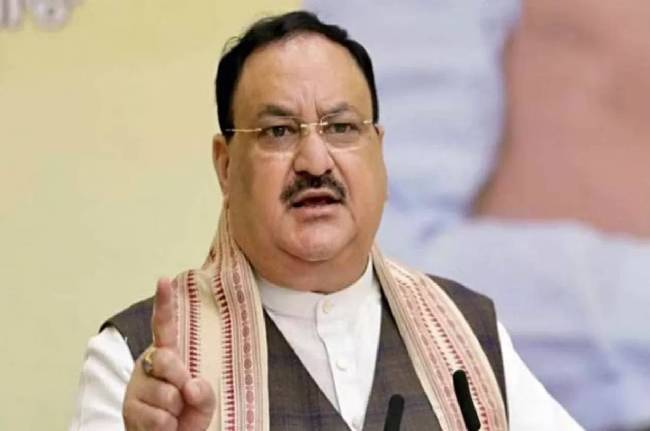 jp nadda come tomorrow for khargone