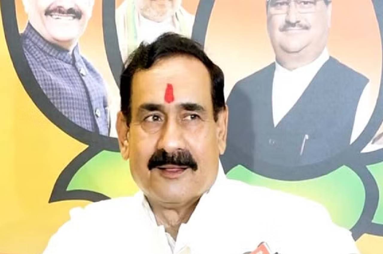 narottam mishra counterattack on kamalnath