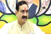 narottam mishra target congress