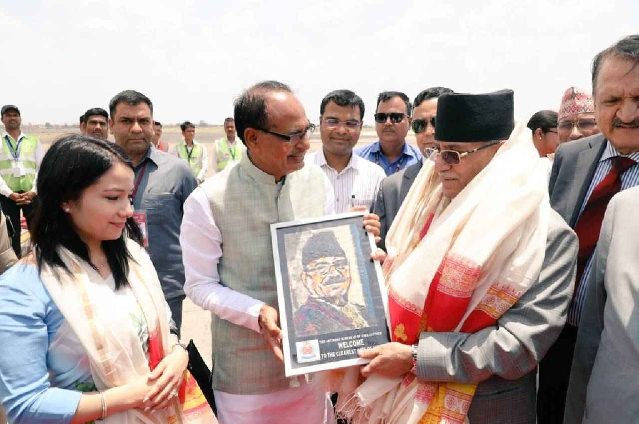 MP में हुए स्वागत से खुश हुए नेपाल के PM, ट्वीट कर जताया अभार, लिखी बड़ी बात