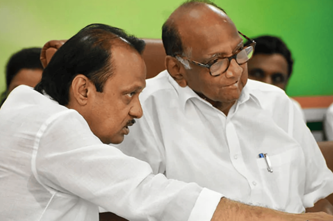 Ajit Pawar And Sharad Pawar Maharashtra Govt, Ajit Pawar, Sharad Pawar, Nagaland, NCP, Vanthungo Odyuo, Nationalist Congress Party