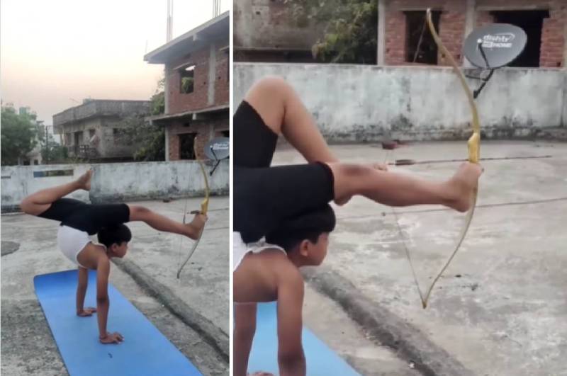 Boy Archery Skills, uniqe Archery Skills Viral, scope in archery, 9 years old Archer Rudra